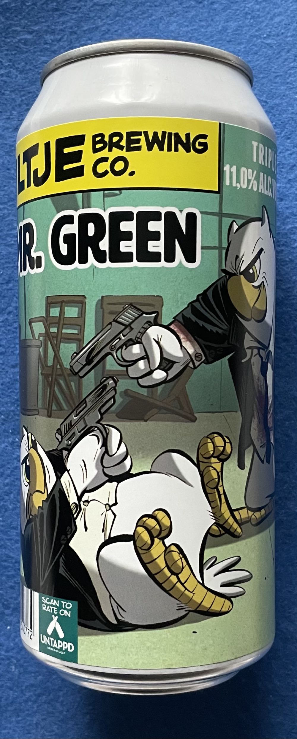 Mr. Green - Uiltje Brewing Company (440 mL) alcohol collectible [Barcode 8719325540772] - Main Image 4