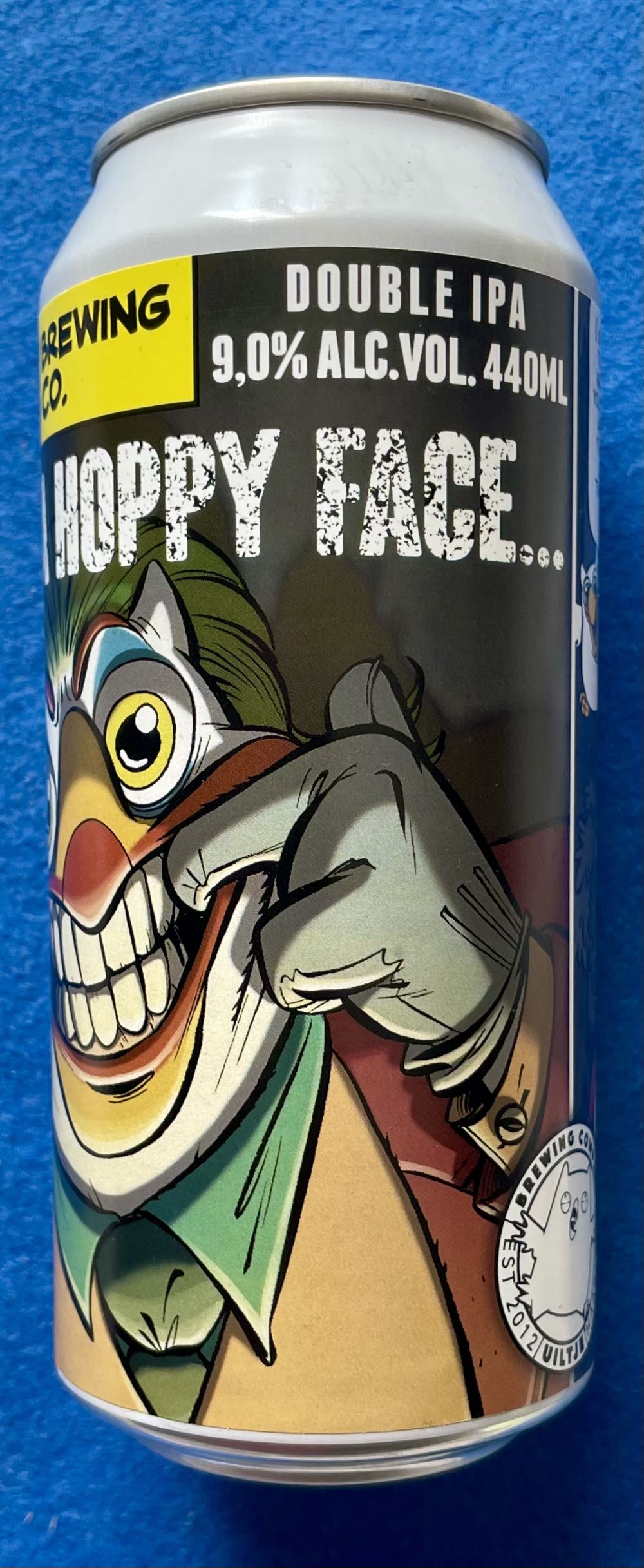 Put On A Hoppy Face... - Uiltje Brewing Company (440 mL) alcohol collectible [Barcode 8719325540796] - Main Image 2