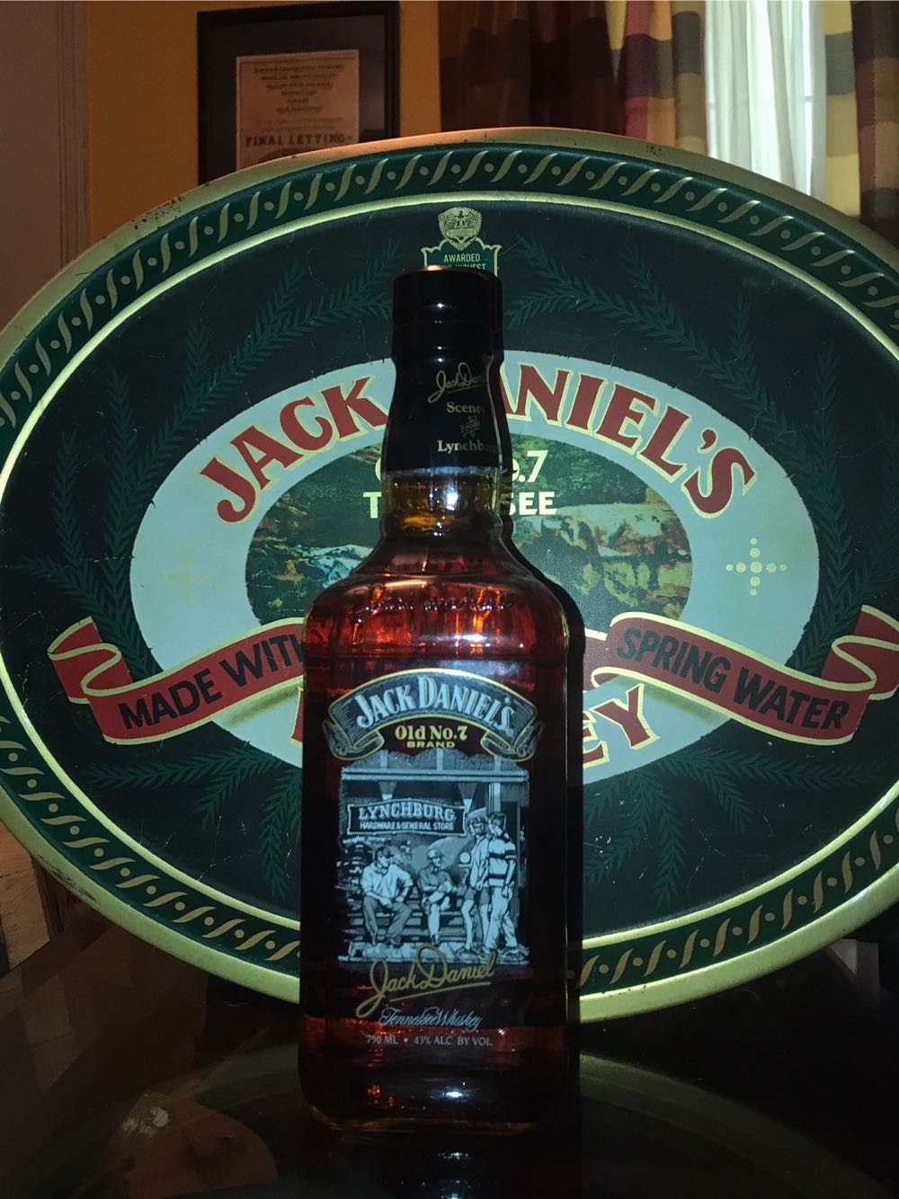 Scene From Lynchburg #4 - Jack Daniels Distillery (750 mL) alcohol collectible [Barcode 082184083949] - Main Image 2