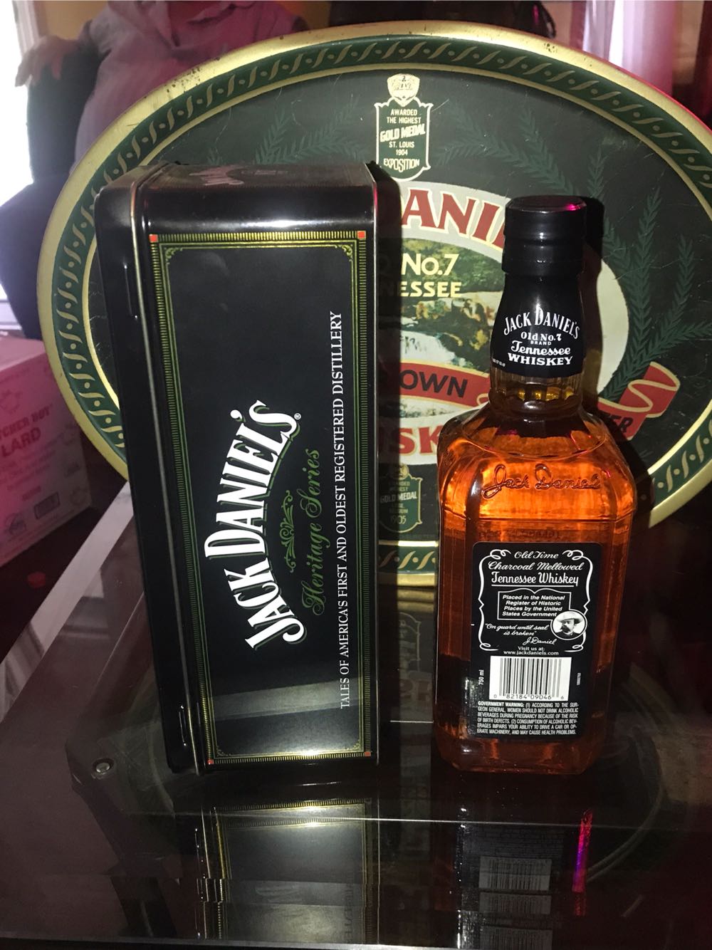 Jack Daniel’s Old No.7 150th Birthday In Box - Jack Daniel‘s Distillery (750 mL) alcohol collectible [Barcode 082184090466] - Main Image 3
