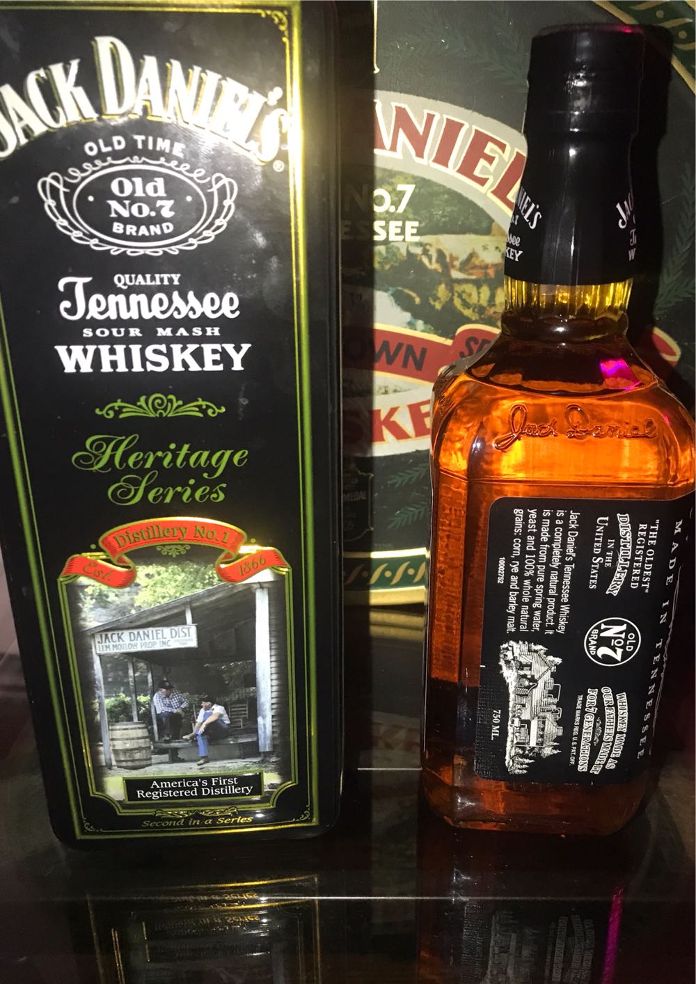 Jack Daniel’s Old No.7 150th Birthday In Box - Jack Daniel‘s Distillery (750 mL) alcohol collectible [Barcode 082184090466] - Main Image 4