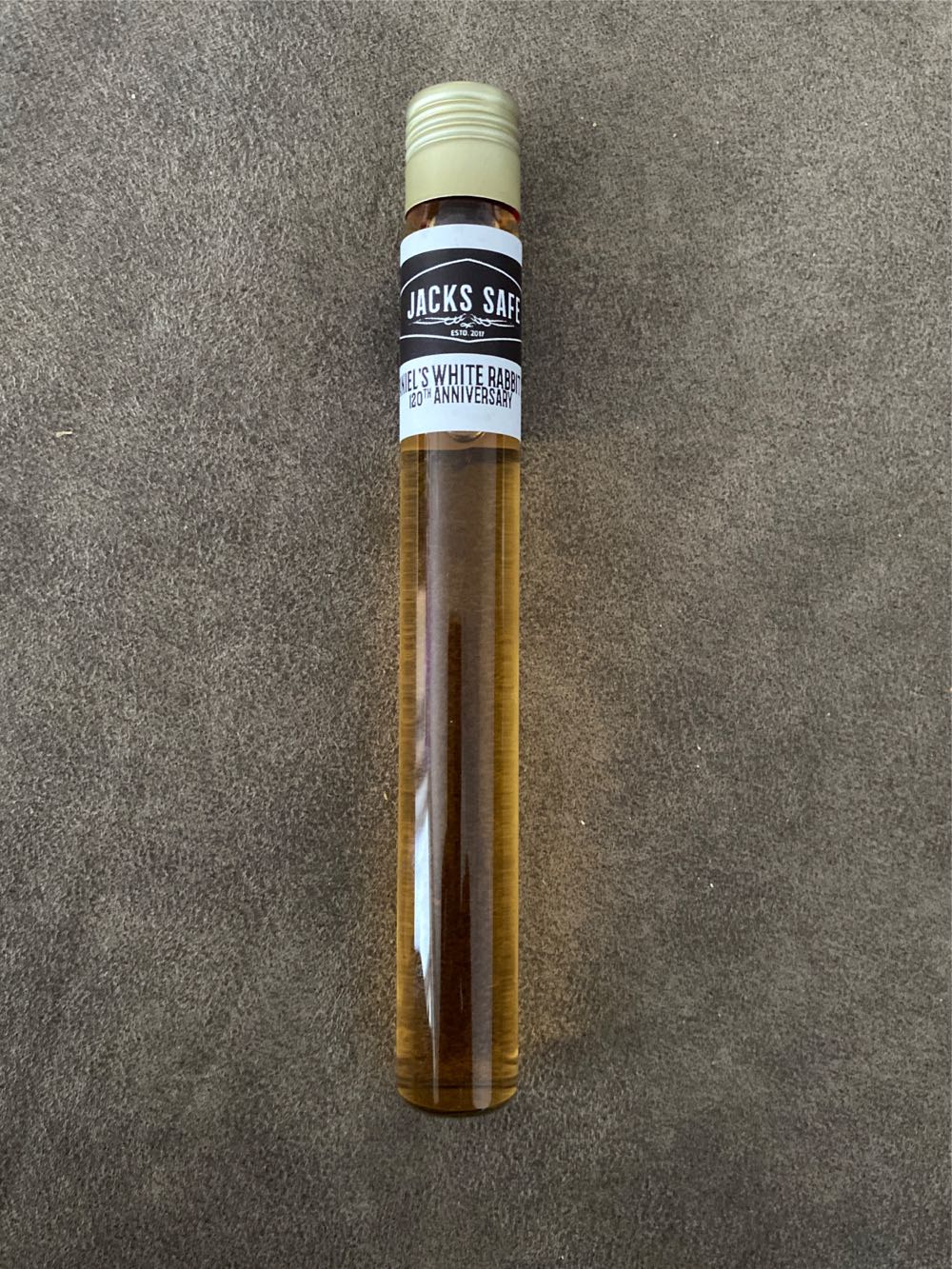 Jack Daniel’s White Rabbit Saloon 120th Anniversary - Jack Daniel’s Distillery, Lynchburg, TN (25 mL) alcohol collectible - Main Image 2