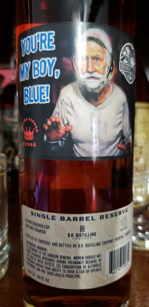 Blue Note 9 Year Store Pick  (750 mL) alcohol collectible [Barcode 644216100644] - Main Image 2