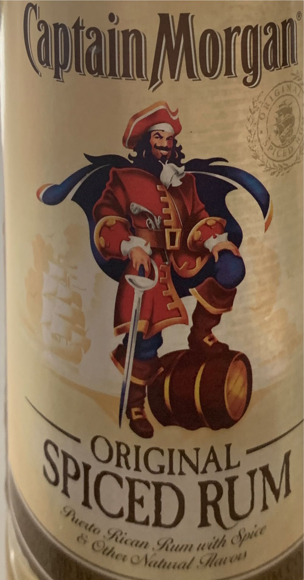 Captain Morgan Original Spiced Rum  alcohol collectible [Barcode 08727008] - Main Image 2