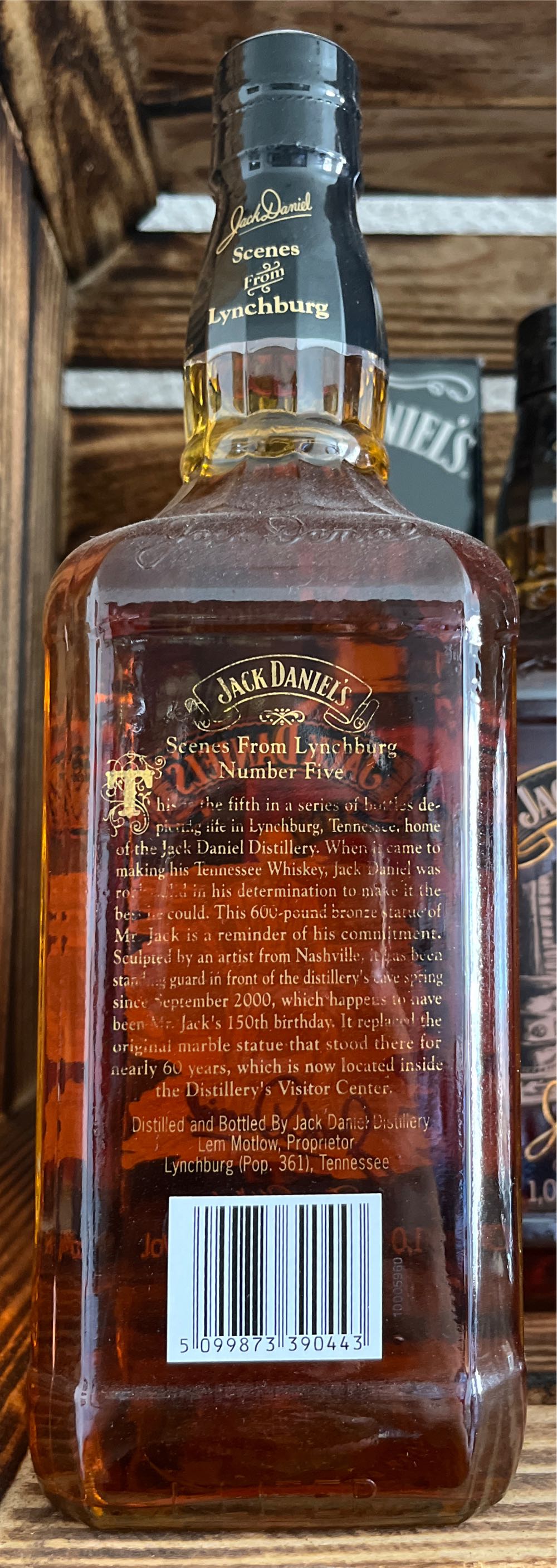 Jack Daniels Scenes from Lynchburg #5 - Jack Daniel’s (1 L) alcohol collectible - Main Image 2