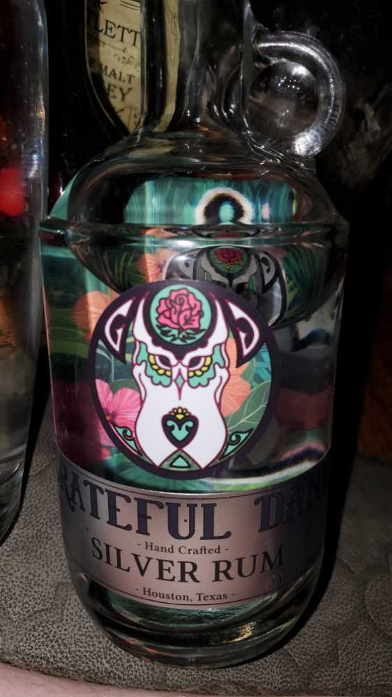 GLASS: Jack Daniels Multicolored Glass Foil Sign