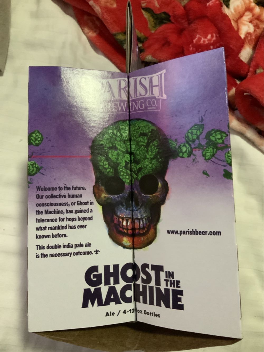 Ghost In The Machine - Parish Brewing Co (12 FL OZ) alcohol collectible [Barcode 857328003141] - Main Image 2