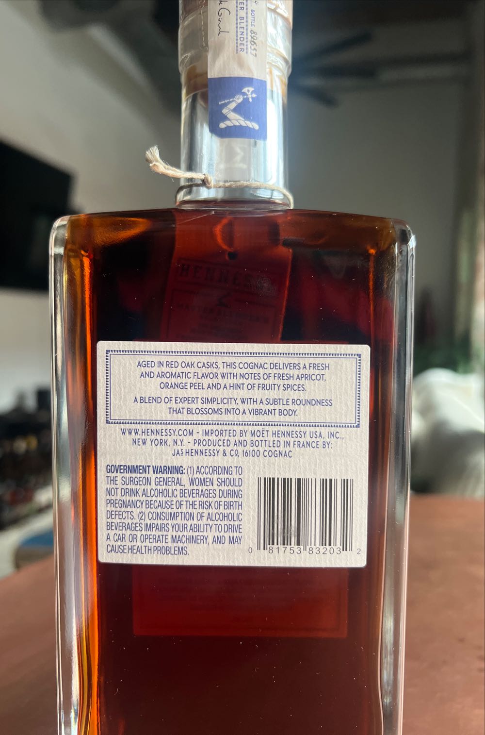 Hennessy Master Blender’s Selection No 4 - Jas Hennessy & Co. (750 mL) alcohol collectible [Barcode 081753832032] - Main Image 2