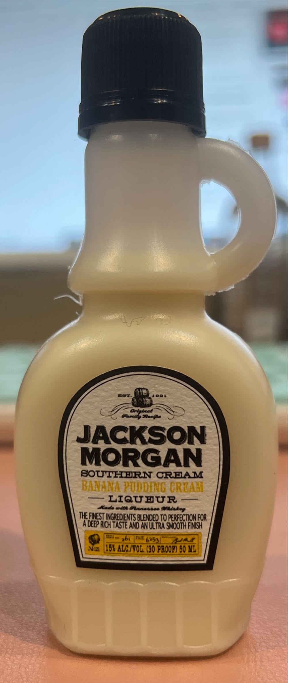 Jackson Morgan Southern Cream Banana Pudding Flavored - Whiskey - Jackson Morgan (750 mL) alcohol collectible [Barcode 855400005267] - Main Image 2