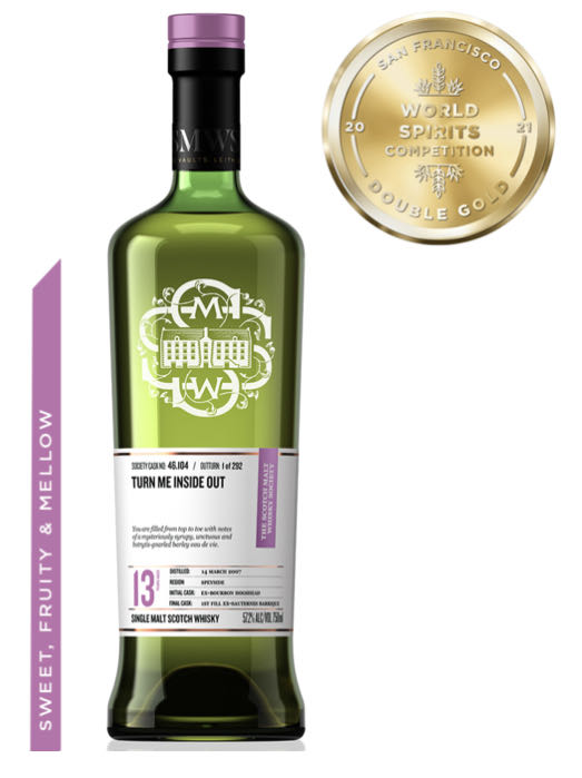 Society Cask No. 46.104 - Scotch Malt Whisky Society alcohol collectible - Main Image 2