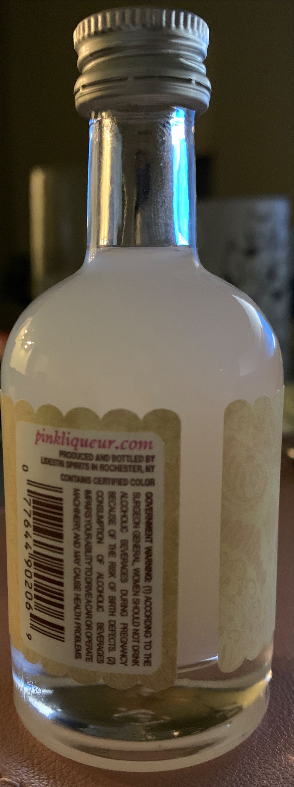 Lidestri Pink Limoncello  alcohol collectible [Barcode 077644902069] - Main Image 2