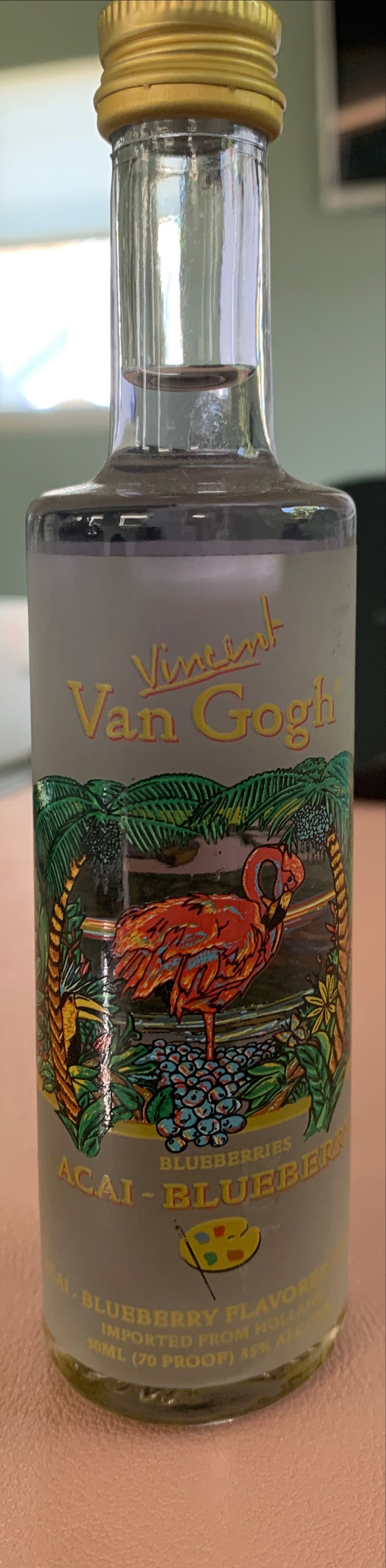 vincent van gogh acai  alcohol collectible - Main Image 4