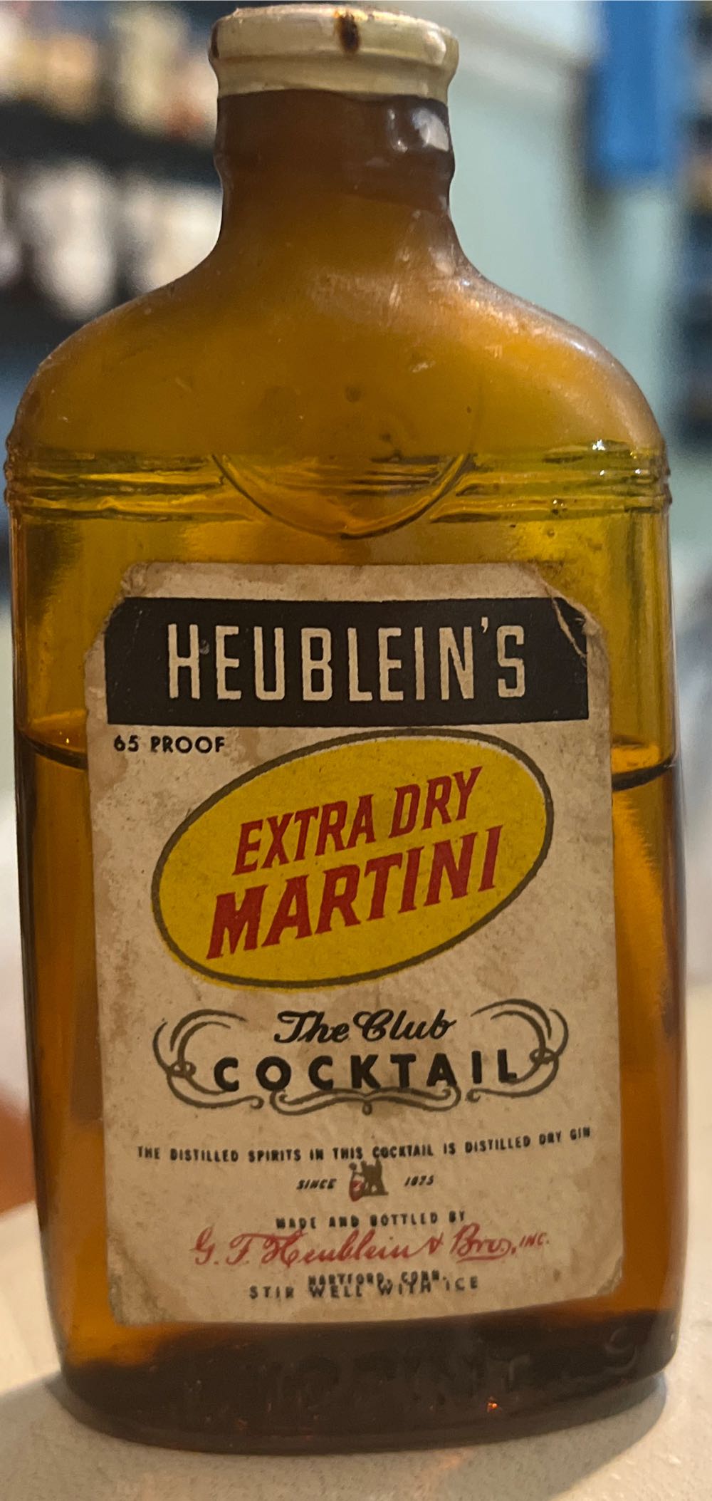 heublein martini  alcohol collectible - Main Image 2