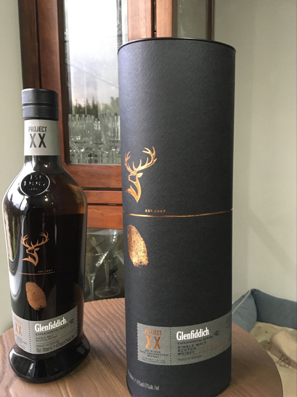 GLENFIDDICH Project XX Experimental Series #02 Single Malt Scotch Whisky - The Glenfiddich Distillery (700 mL) alcohol collectible [Barcode 5010327325613] - Main Image 2