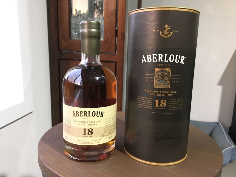 ABERLOUR 18y Highland Single Malt Scotch Whisky - The Aberlour Distillery (500 mL) alcohol collectible [Barcode 5000299620144] - Main Image 3