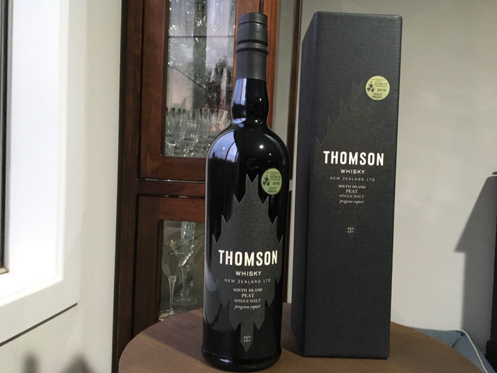 Thomson Whisky Peated Single Malt Progress Report - Thomson Whisky New Zealand (700 mL) alcohol collectible [Barcode 9421902059179] - Main Image 2
