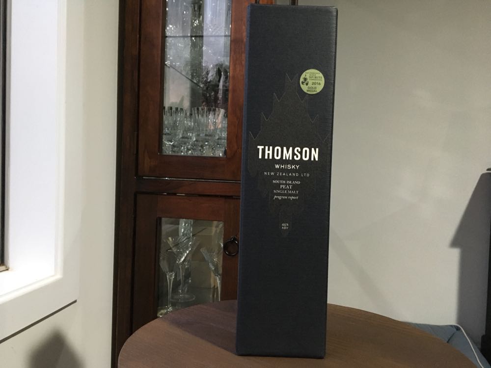 Thomson Whisky Peated Single Malt Progress Report - Thomson Whisky New Zealand (700 mL) alcohol collectible [Barcode 9421902059179] - Main Image 4