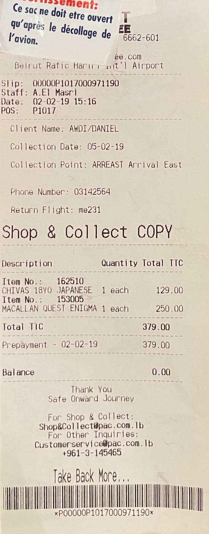 CHIVAS REGAL 18y First Fill Japanese Oak Blended Scotch Whisky  (1000 mL) alcohol collectible [Barcode 5000299255179] - Main Image 4