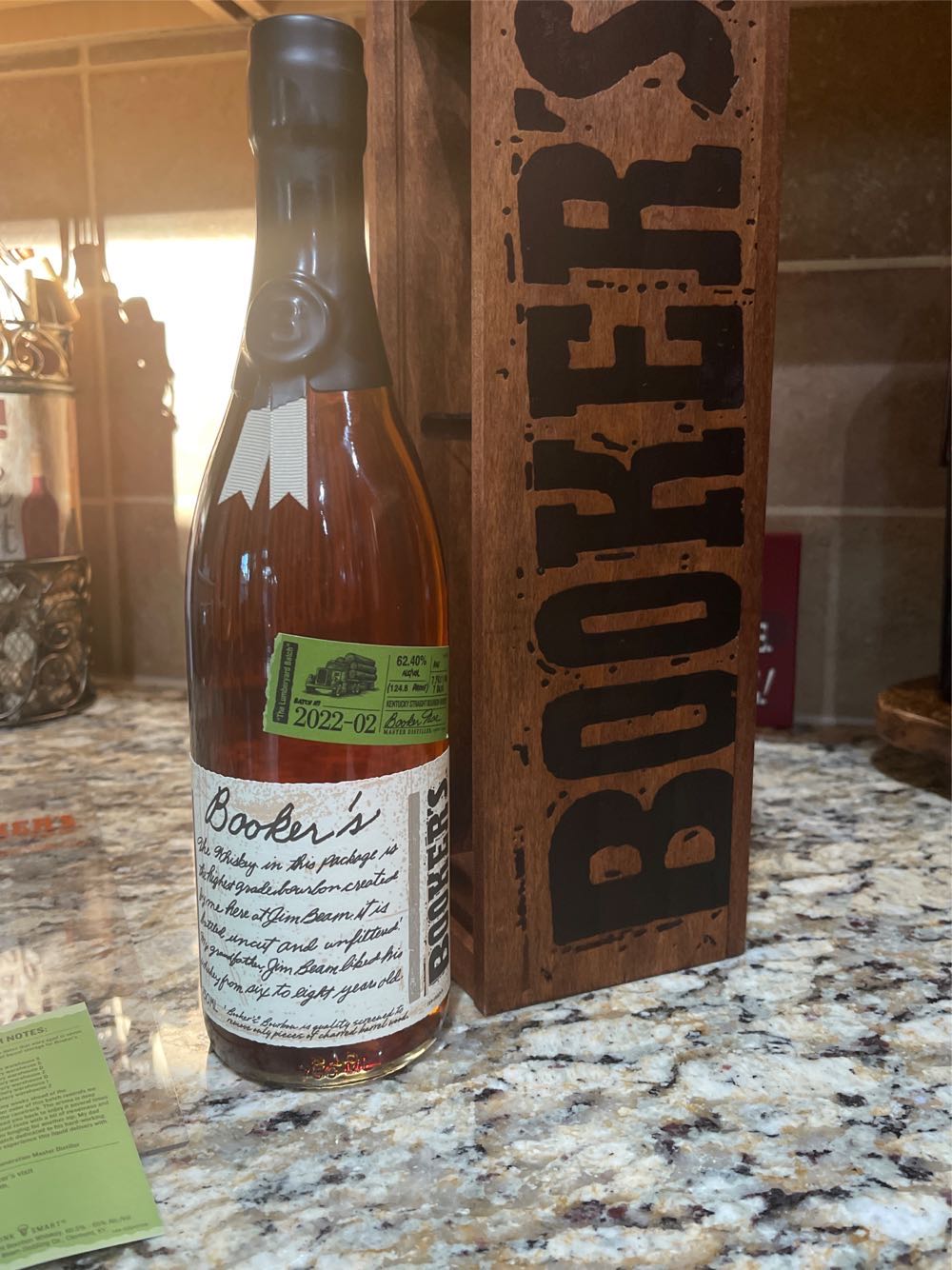 Booker’s 2021-04 “Noe Strangers Batch” - James B. Beam Distilling Co. (750 mL) alcohol collectible [Barcode 080686011408] - Main Image 3