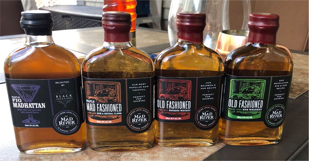 Mad River Maple Fig Madhattan - Mad River Distillers (200 mL) alcohol collectible [Barcode 654367898840] - Main Image 2