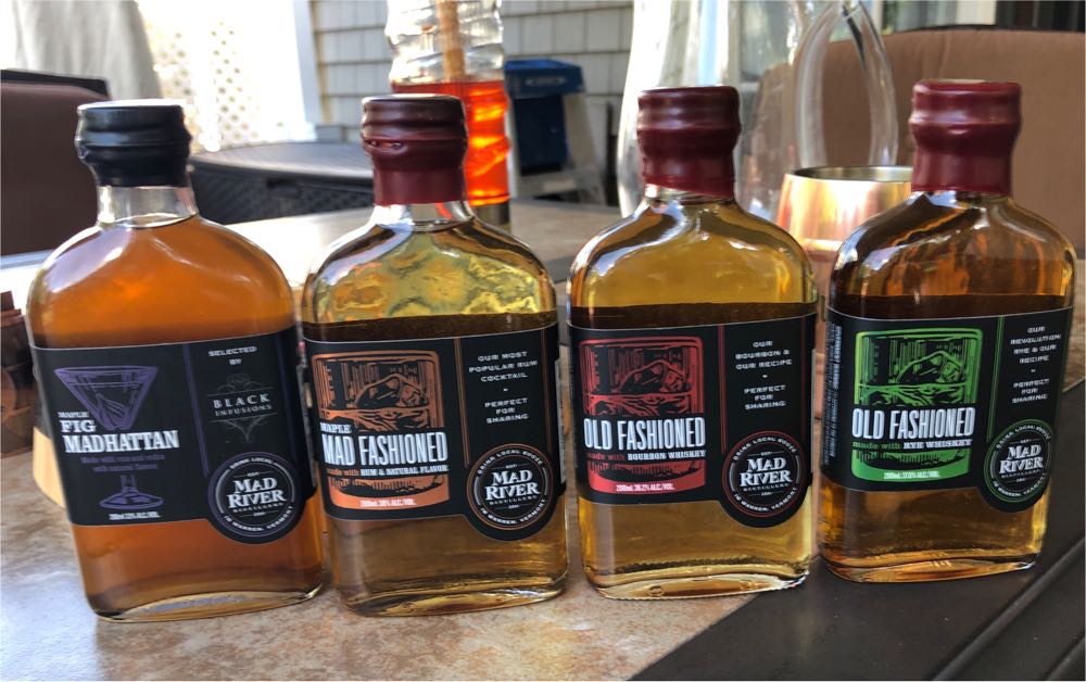 Mad River Old Fashioned Made With Bourbon Whiskey 200 ... - Mad River Distillers (200 mL) alcohol collectible [Barcode 654367898697] - Main Image 2