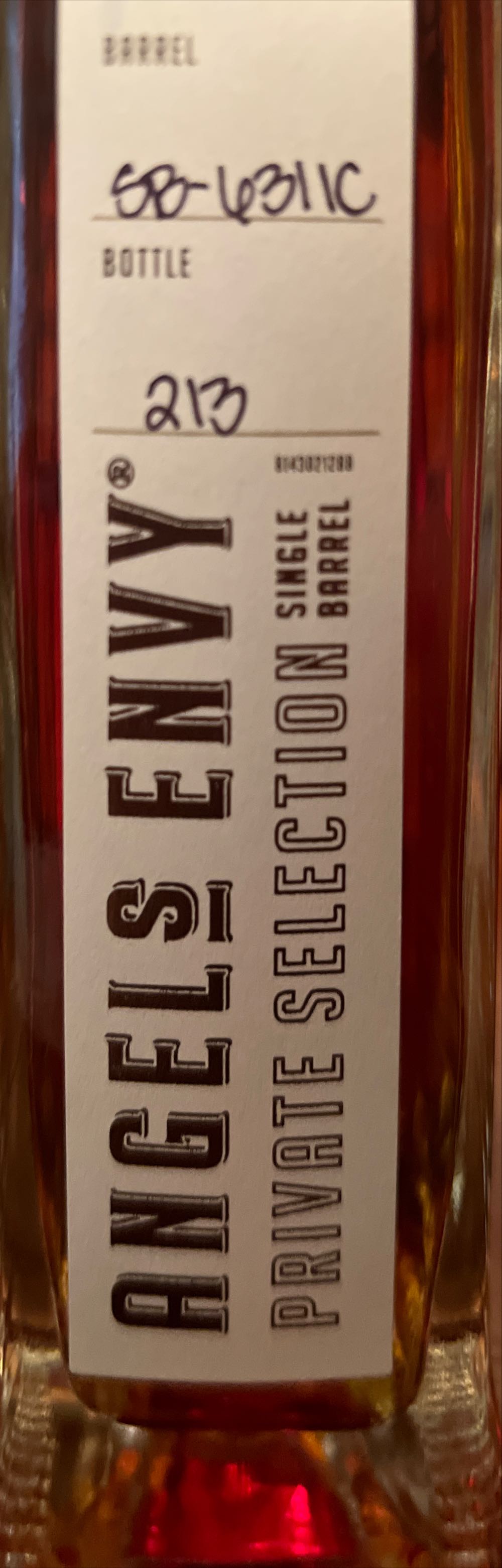Angel’s Envy Private Selection Single Barrel Kappys - Angel’s Envy (750 mL) alcohol collectible [Barcode 080480986353] - Main Image 2