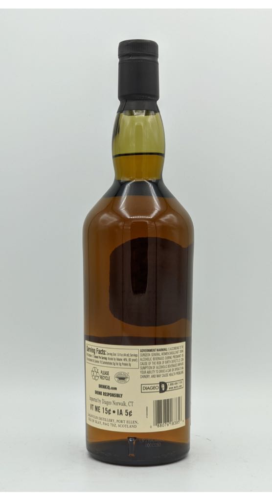 Lagavulin Offerman Edition Guinness Cask 11 Year - Lagavulin Distillery (750mL) alcohol collectible [Barcode 088076185647] - Main Image 2