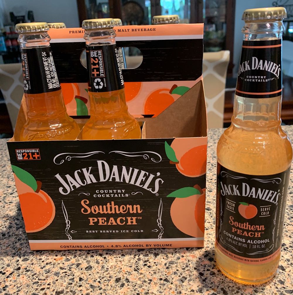 Southern Peach - Jack Daniel’s Beverage Co. (10 FL OZ) alcohol collectible [Barcode 082184003084] - Main Image 4