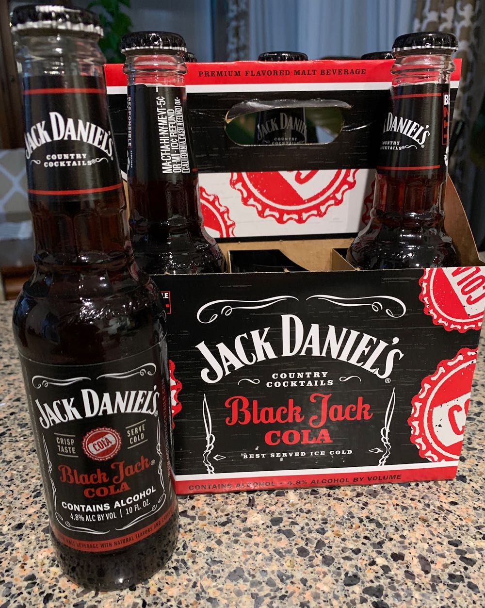 Black Jack Cola - Jack Daniel’s Beverage Co. (10 FL OZ) alcohol collectible [Barcode 082184026052] - Main Image 4