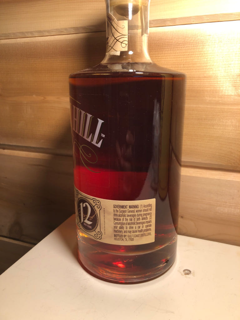 Hickory Hill 12 year Single Barrel Bourbon - Gulf Coast Distillers (750mL) alcohol collectible [Barcode 852714006423] - Main Image 2