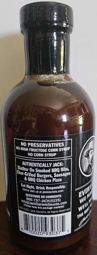 BBQ Sauce - Original - Completely Fresh Foods (19.5 FL OZ) alcohol collectible [Barcode 810020930375] - Main Image 3