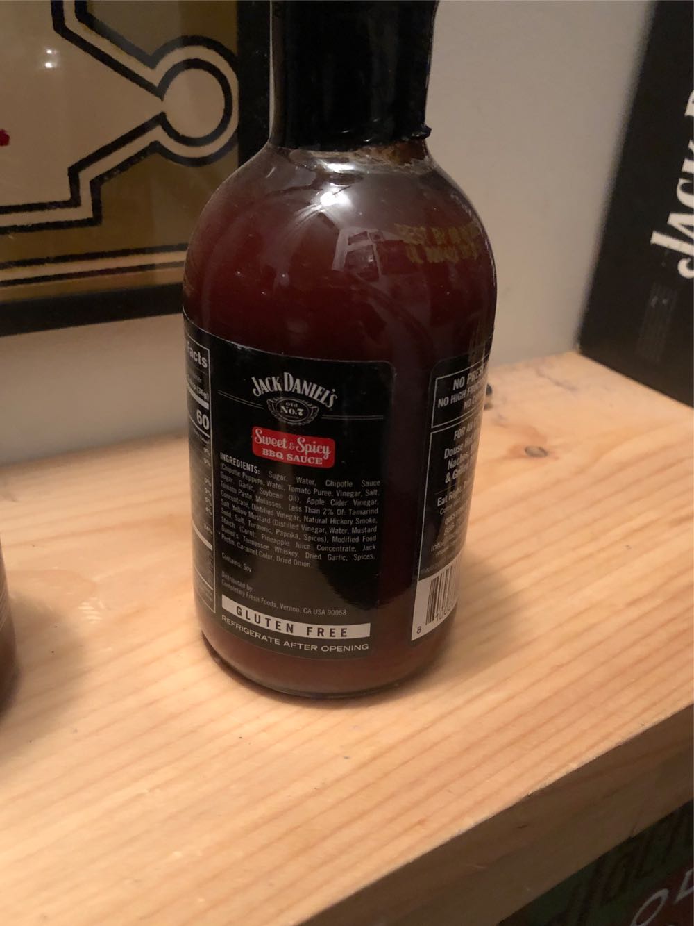 BBQ Sauce - Sweet & Spicy - Completely Fresh Foods (19.5 FL OZ) alcohol collectible [Barcode 810020930351] - Main Image 2