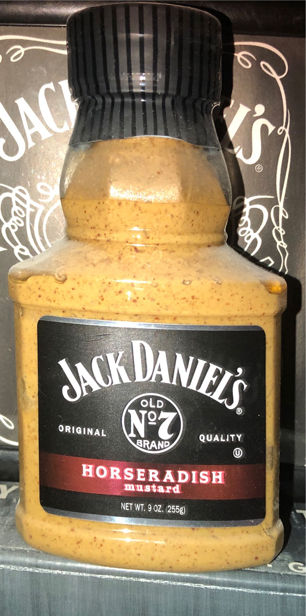BBQ : Jack Daniel’s Horseradish Mustard  alcohol collectible [Barcode 070200502307] - Main Image 2
