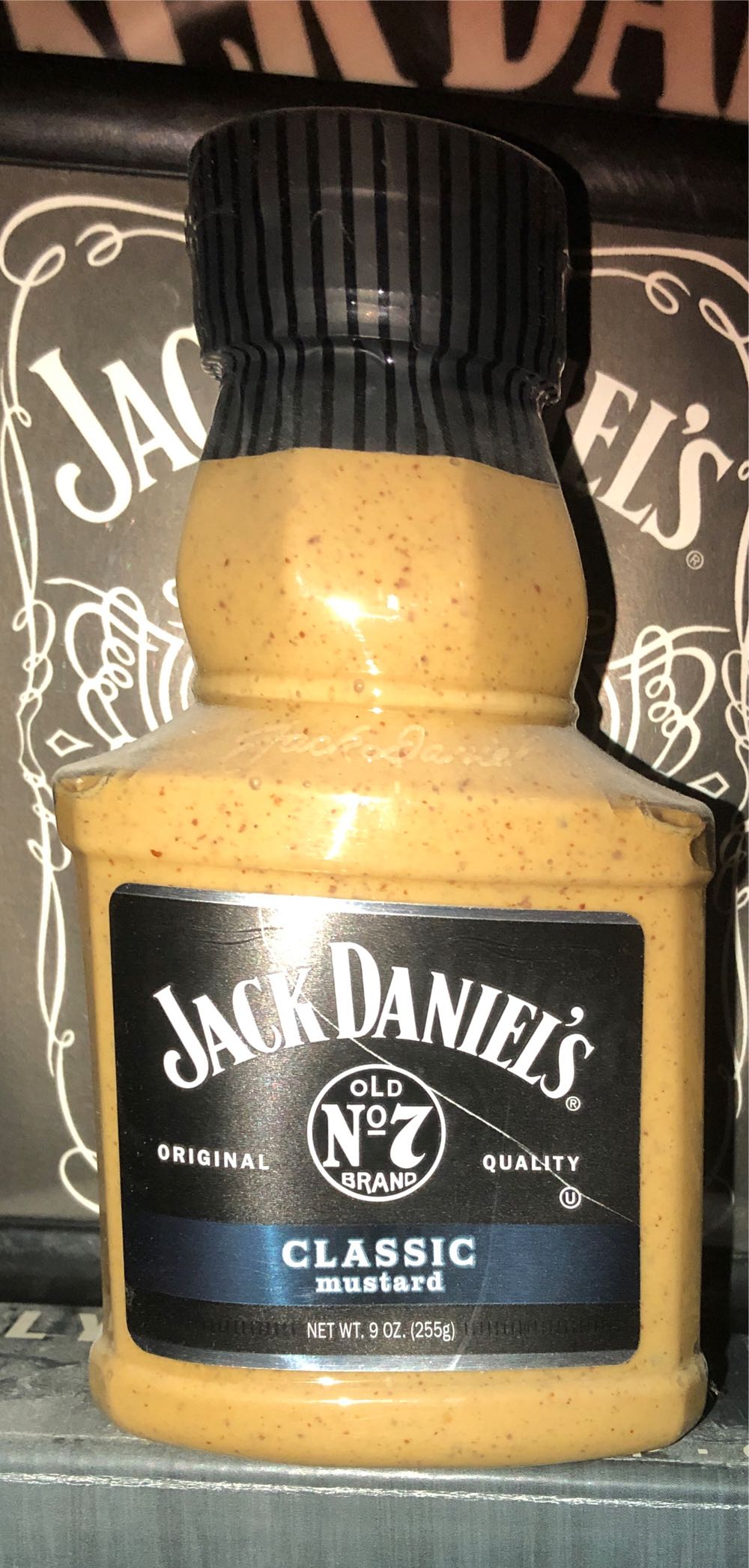 BBQ : Jack Daniel’s Old No. 7 Mustard  alcohol collectible [Barcode 070200502345] - Main Image 2