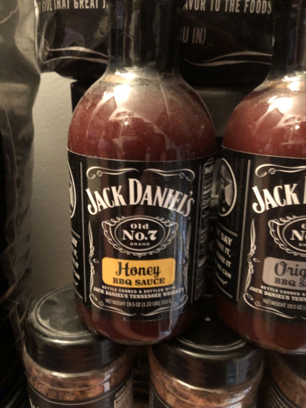 BBQ : Jack Daniel’s BBQ Sauce Honey  alcohol collectible - Main Image 3