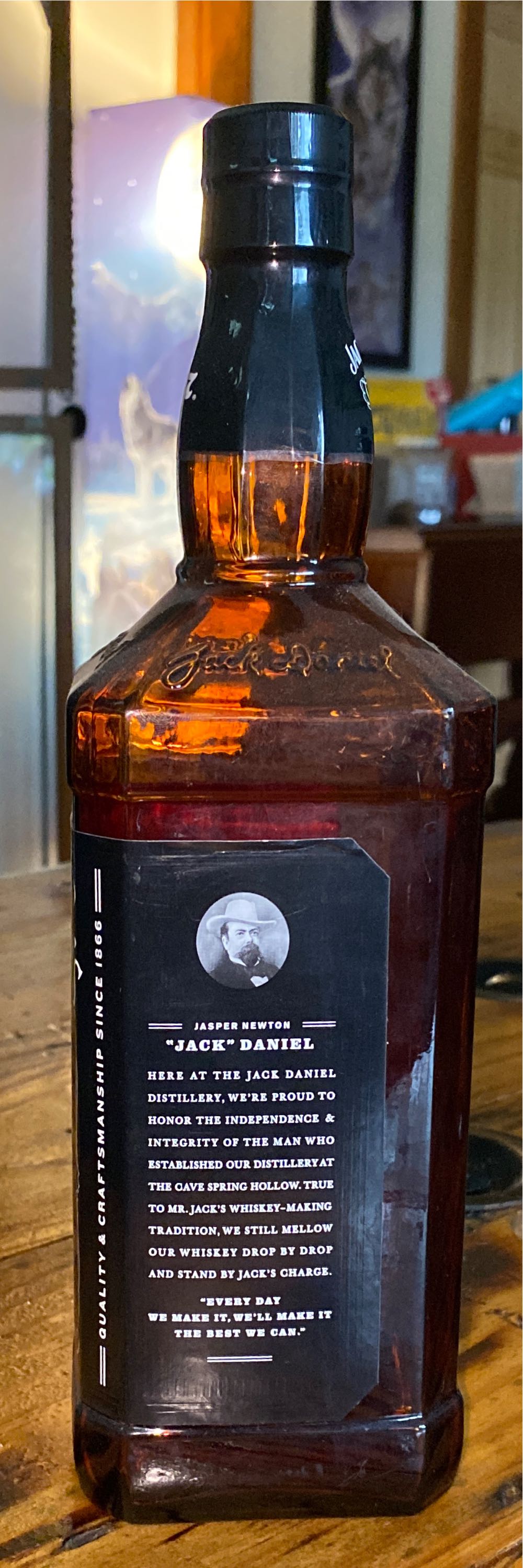 Jack Daniels - Jack Daniel’s Distillery, Lynchburg, TN (750 mL) alcohol collectible [Barcode 082184090442] - Main Image 2