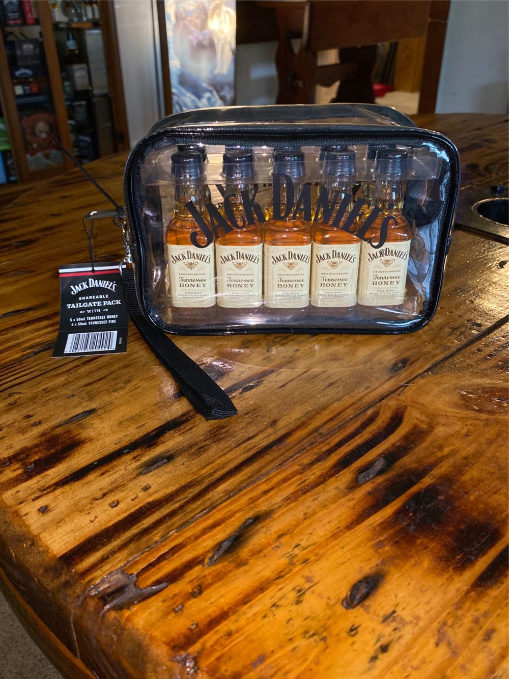 JD Tailgate Pack Fire & Honey - Jack Daniel’s Distillery, Lynchburg, TN (50 mL) alcohol collectible [Barcode 082184204924] - Main Image 3