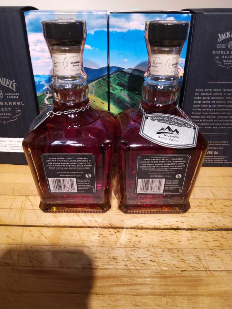 Single Barrel Select Slovakia Barrel Edition 2019 - Jack Daniel‘s Distillery (750 mL) alcohol collectible - Main Image 3