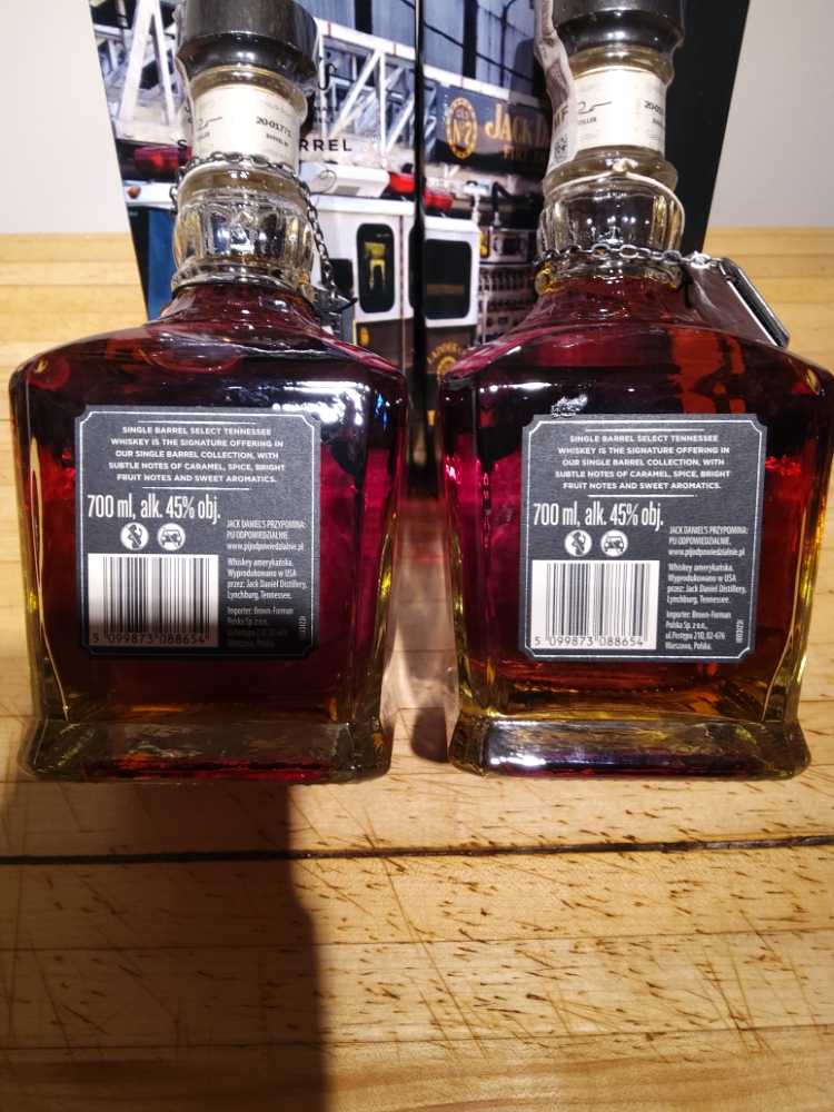 Single Barrel Select US Coll Fire Brigade 4-6-20 - Jack Daniel‘s Distillery (750 mL) alcohol collectible - Main Image 2