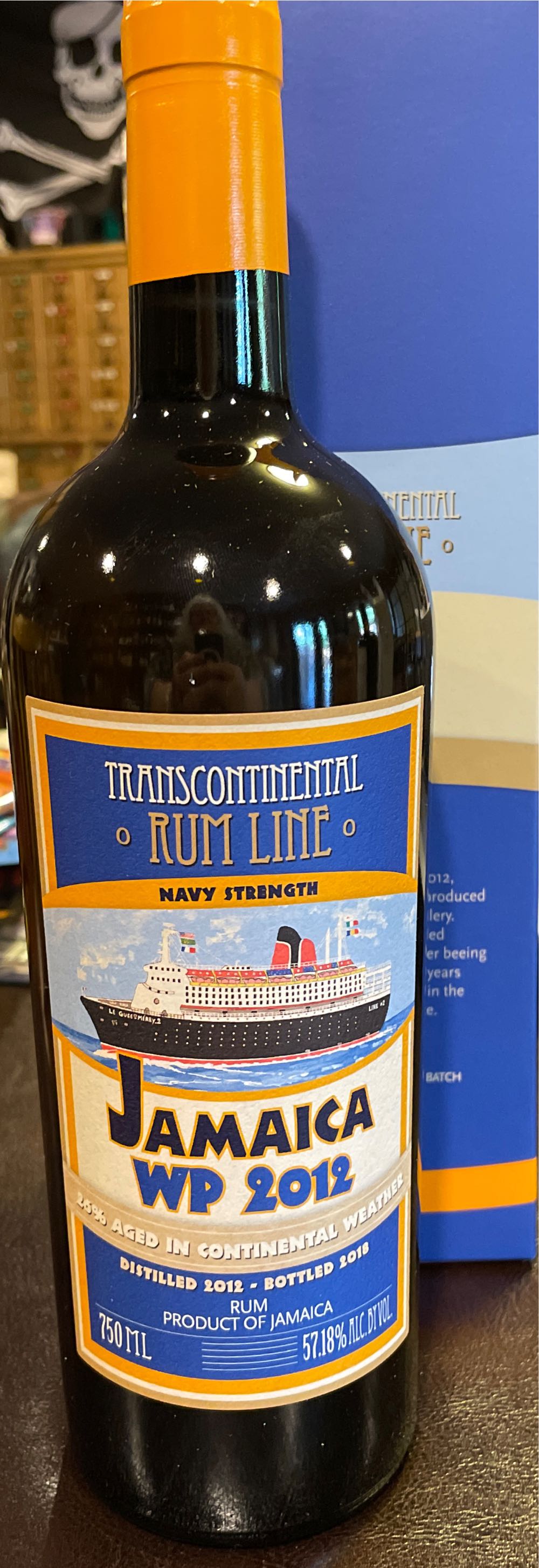 TCRL Jamaica WP - Worthy Park Estate (750 mL) alcohol collectible [Barcode 810852034029] - Main Image 2