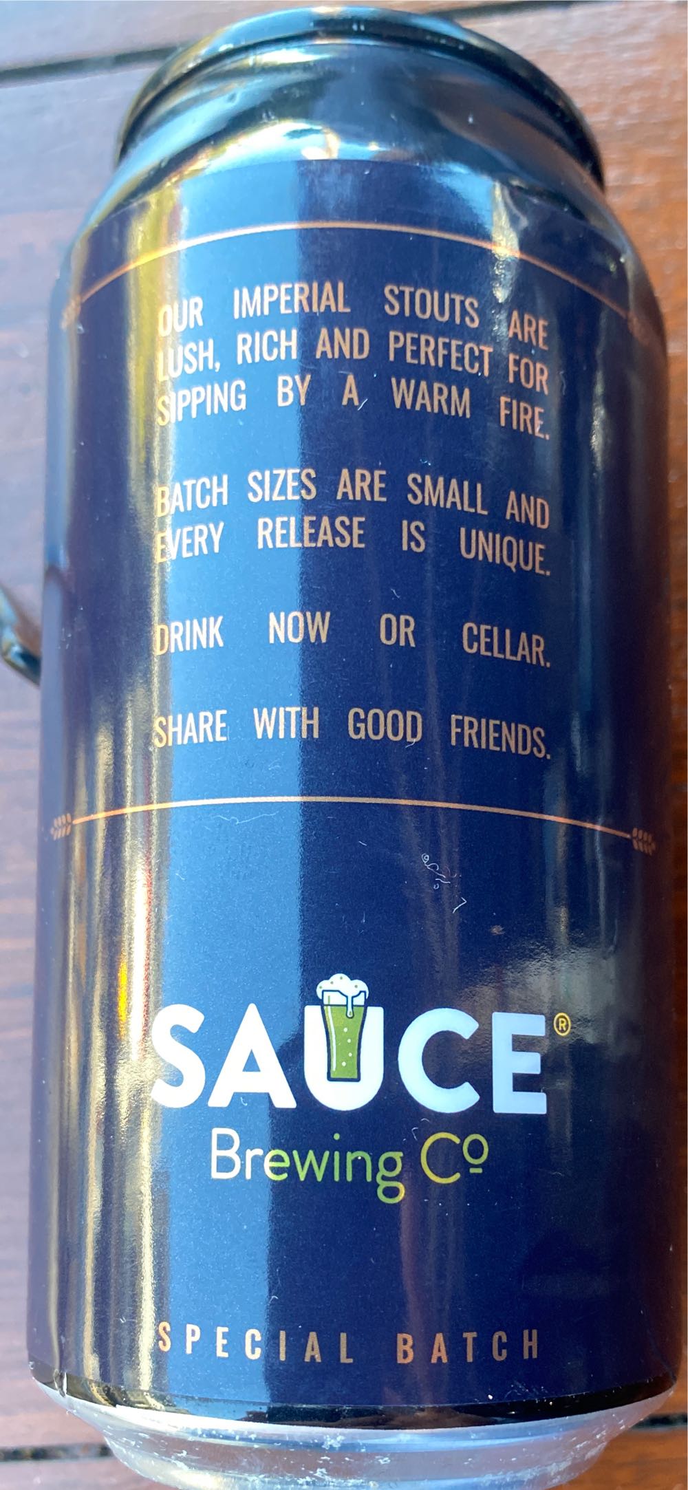 Sauce Special Batch Imperial Stout - Fullers (375 mL) alcohol collectible [Barcode 9351203001129] - Main Image 2