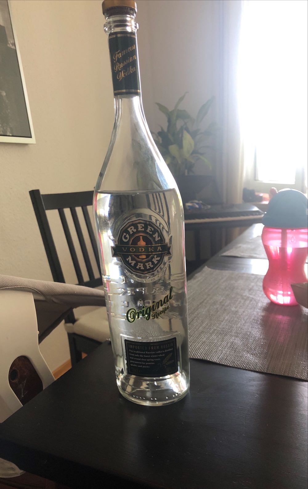 Green Mark Vodka 38% 07l  alcohol collectible [Barcode 4062400323901] - Main Image 2