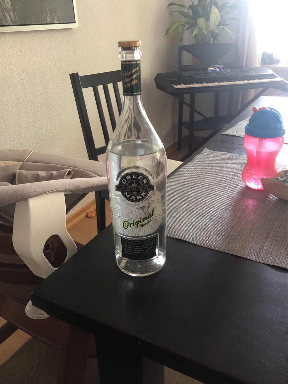 Green Mark Vodka 38% 07l  alcohol collectible [Barcode 4062400323901] - Main Image 3