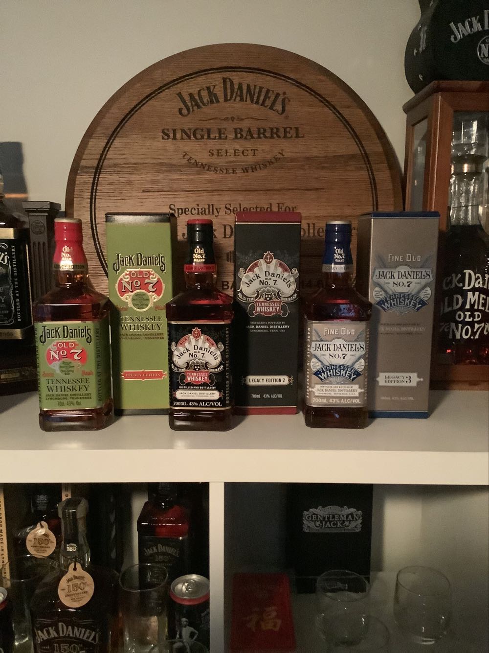 Set Un Verre Inox offert- Honey, Fire, Apple 2021 - Jack Daniel Distillery (700 mL) alcohol collectible - Main Image 2