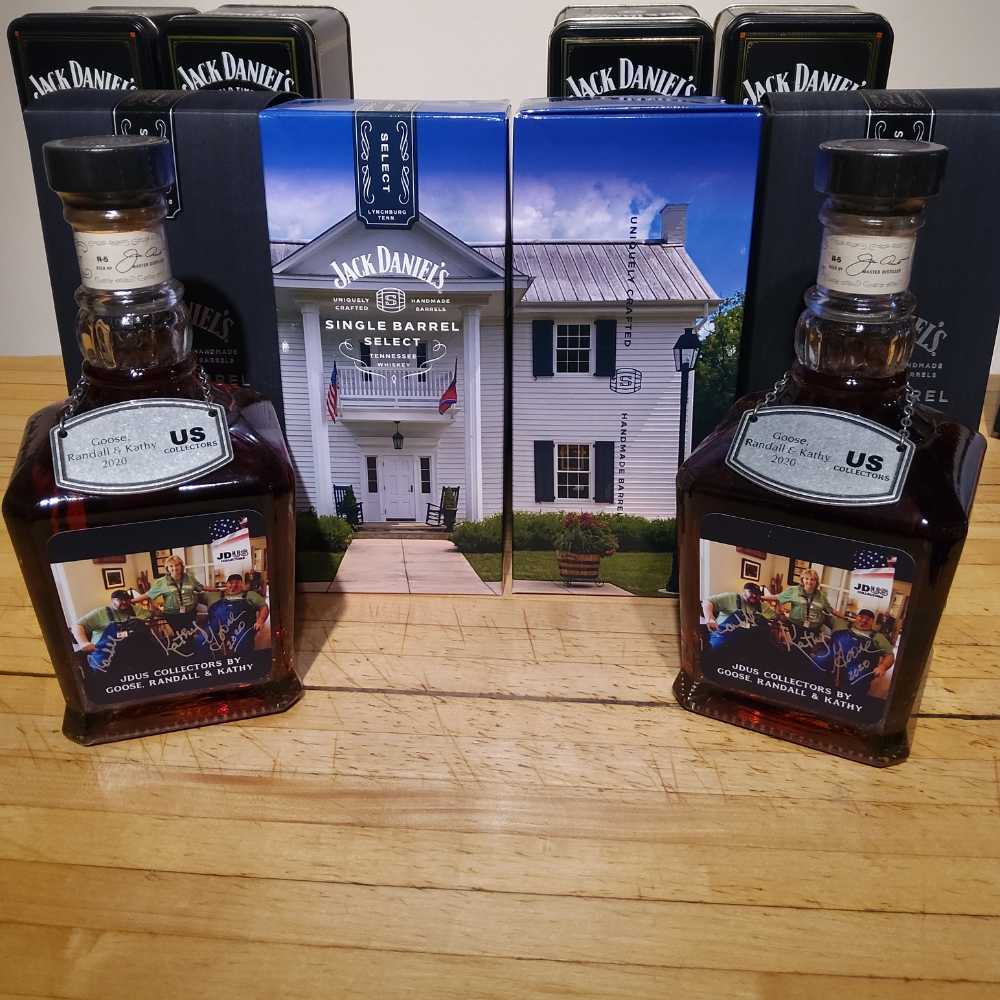 Us Collectors Goose,Randall,Kathy 1-13-20 - Jack Daniel Distillery (750 mL) alcohol collectible [Barcode 082184087008] - Main Image 2