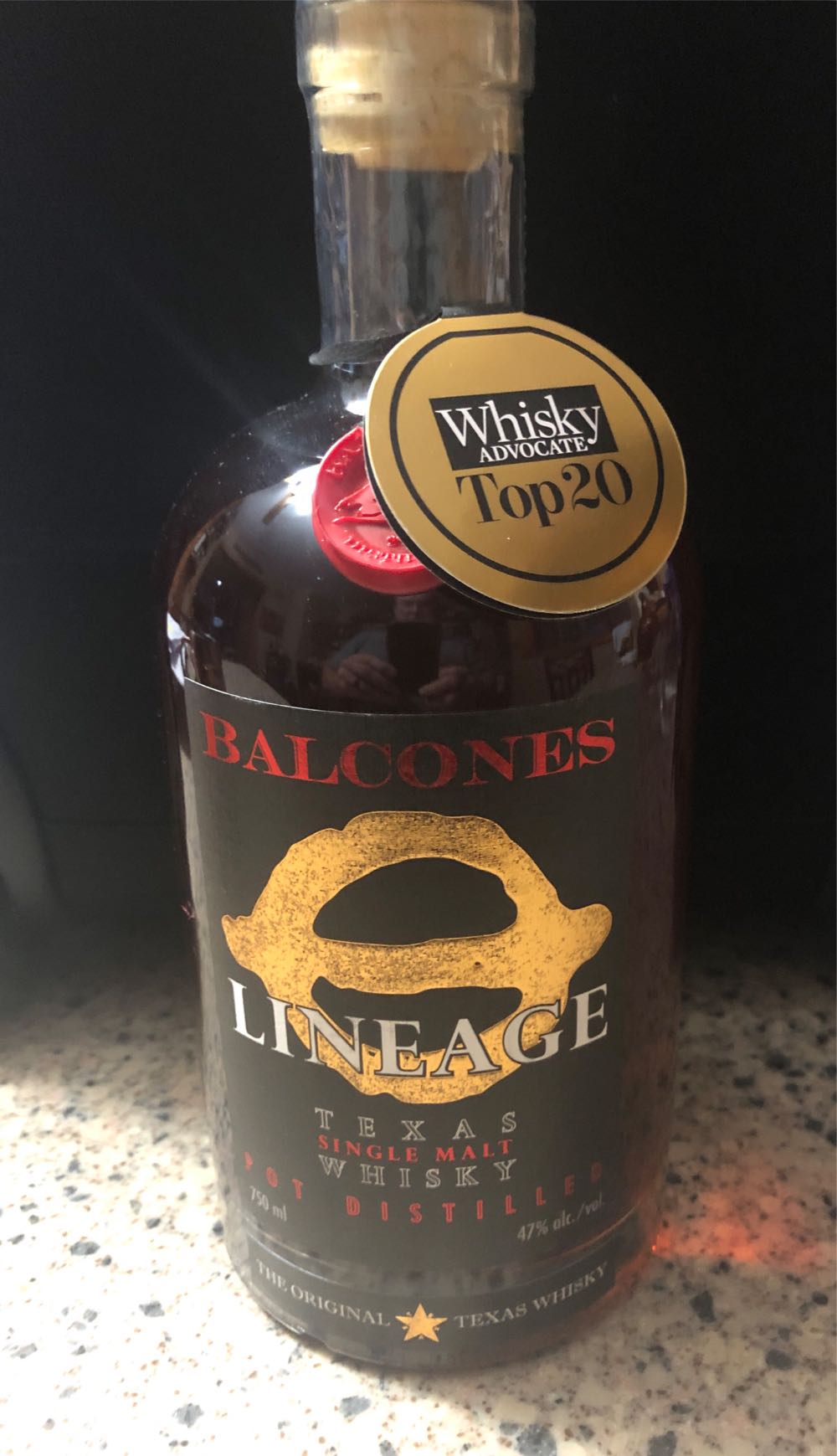 Balcones Lineage Single Malt Texas Whisky - Balcones Distilling (750mL) alcohol collectible [Barcode 852757002697] - Main Image 1