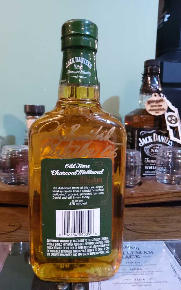 Green Label 375 ML Oval 1999 - Jack Daniels’ Distillery (375 mL) alcohol collectible - Main Image 2