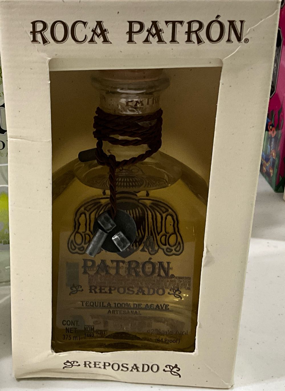 Patron Roca Patron Reposado Tequila - Patron (375 mL) alcohol collectible [Barcode 721733003099] - Main Image 2