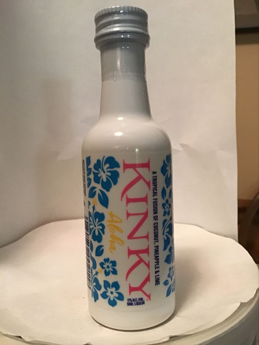 Tiny Bottle - Kinky Fruit Punch - Kinky Beverage Co. (50 mL) alcohol collectible [Barcode 084279005560] - Main Image 2