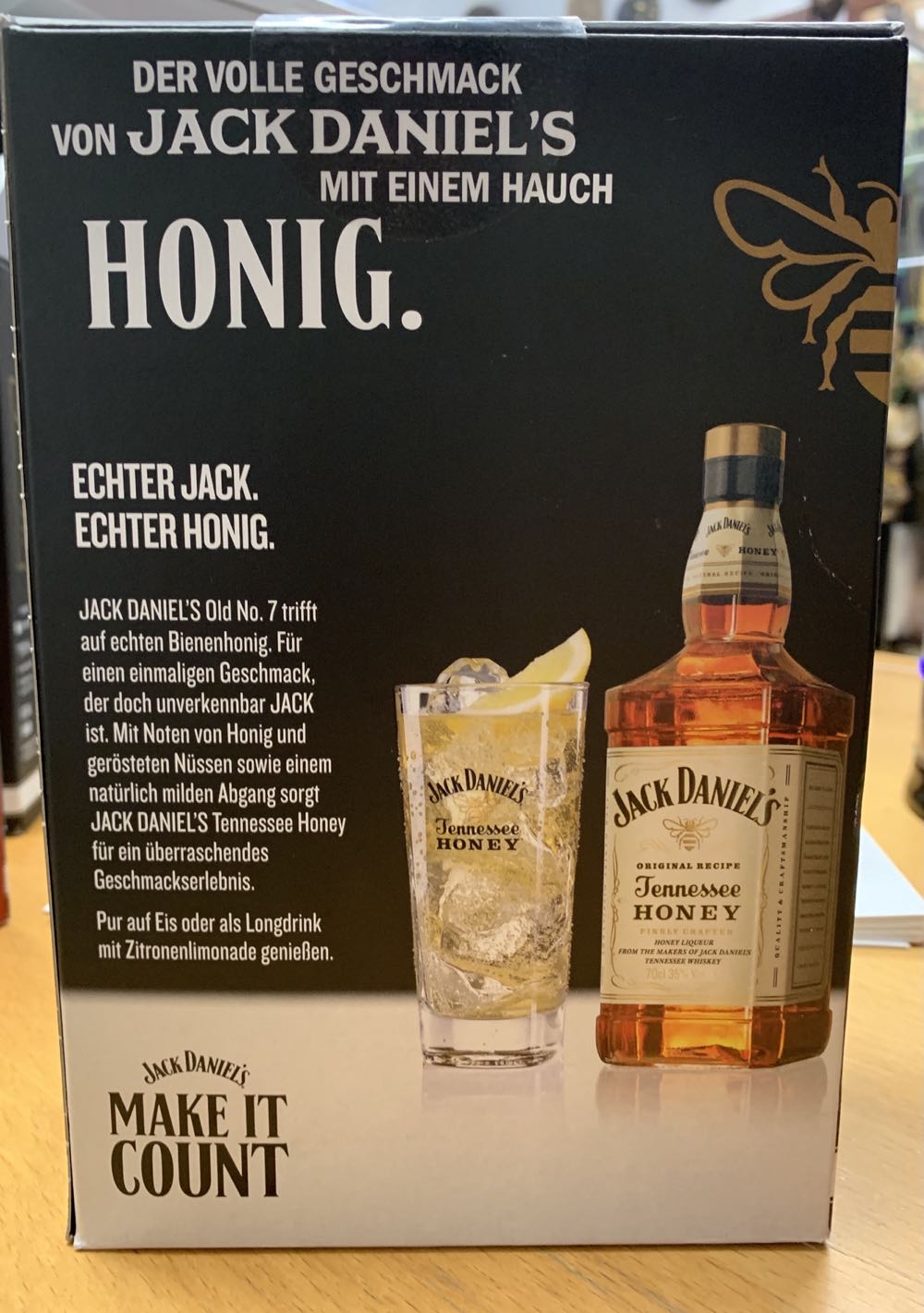 Set Honey Poland 2021 - Jack Daniel Distillery (350 mL) alcohol collectible - Main Image 2